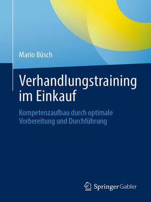 cover image of Verhandlungstraining im Einkauf
